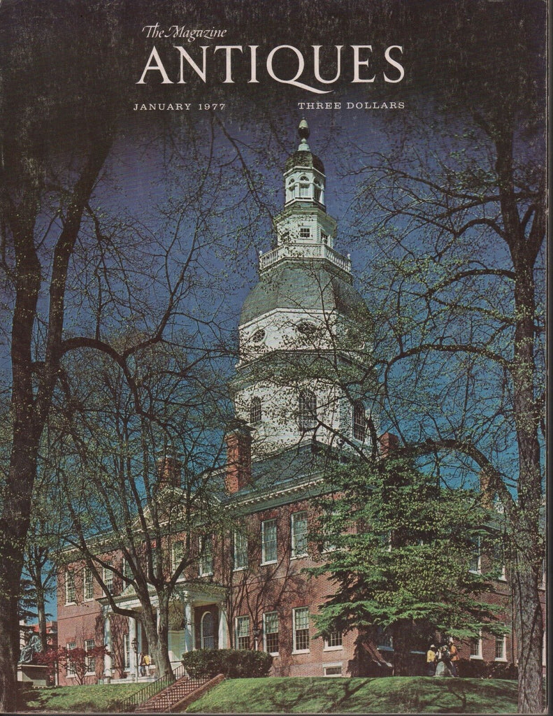 The Magazine Antiques January 1977 Annapolis 072617nonDBE3
