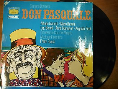 33 RPM Vinyl Gaetano Donizetti Don Pasquale Deutsche Grammophon Recor 011315SM