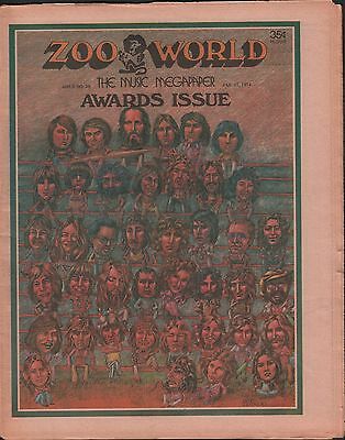 Zoo World Magazine No.50 January 17 1974 "Award Issue" EX 120215DBE2
