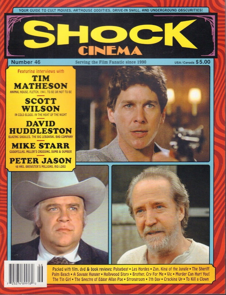 Shock Cinema #46 Tim Matheson Scott Wilson 012918DBE2