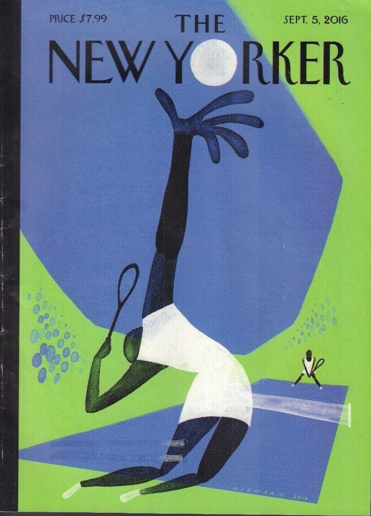 The New Yorker Magazine Sarena & Venus Williams September 5, 2016 010918nonr