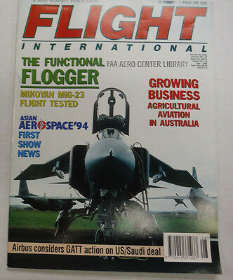 Flight International Magazine The Functional Flogger March 1994 FAL 061015R
