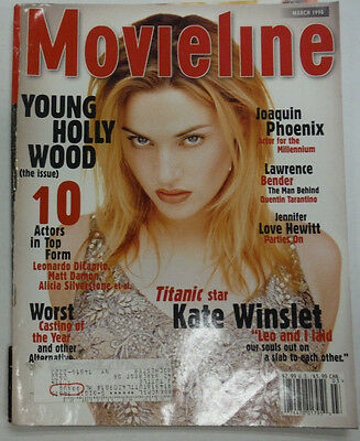 Movieline Magazine Kate Winslet & Jennifer Love Hewitt March 1998 052515R