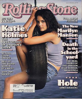 Rolling Stone September 17 1998 Katie Holmes, Marilyn Manson w/ML Gd 021916DBE2