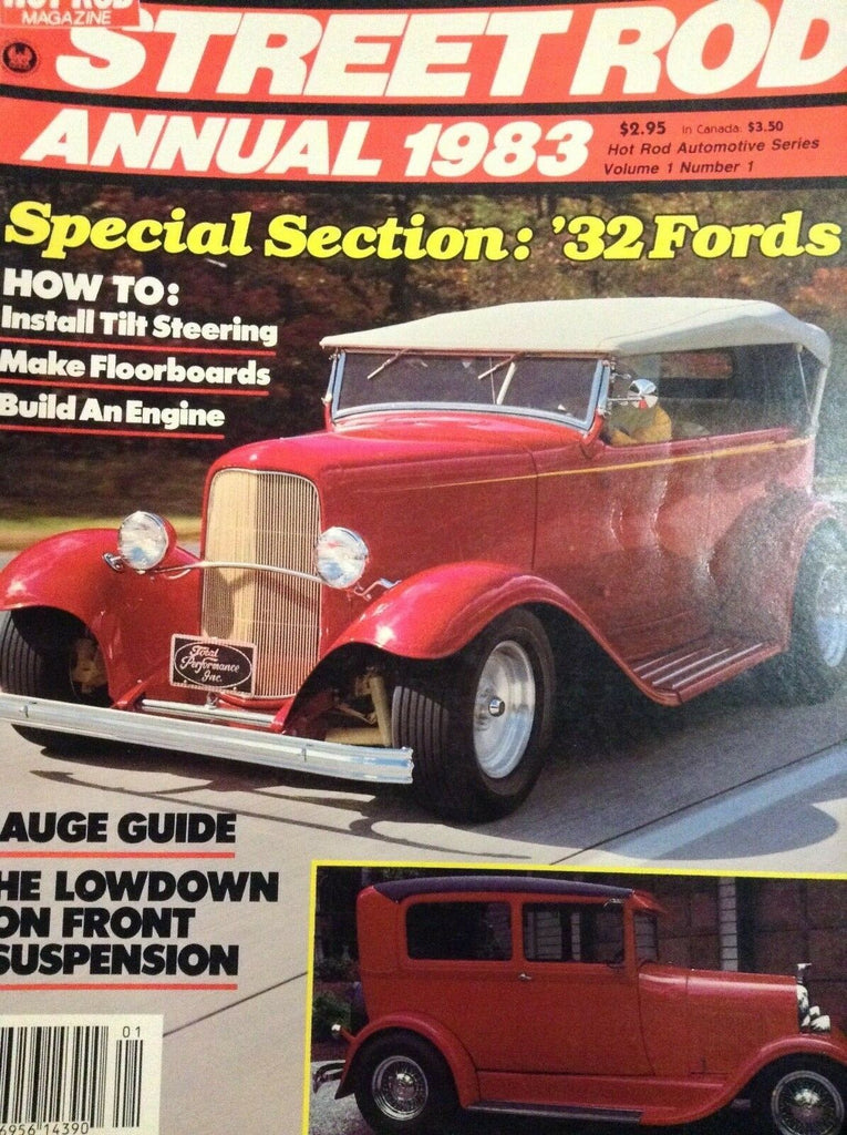 Hot Rod Magazine Street Rod Annual '32 Fords Vol.1 No.1 1983 Annual 012919nonr