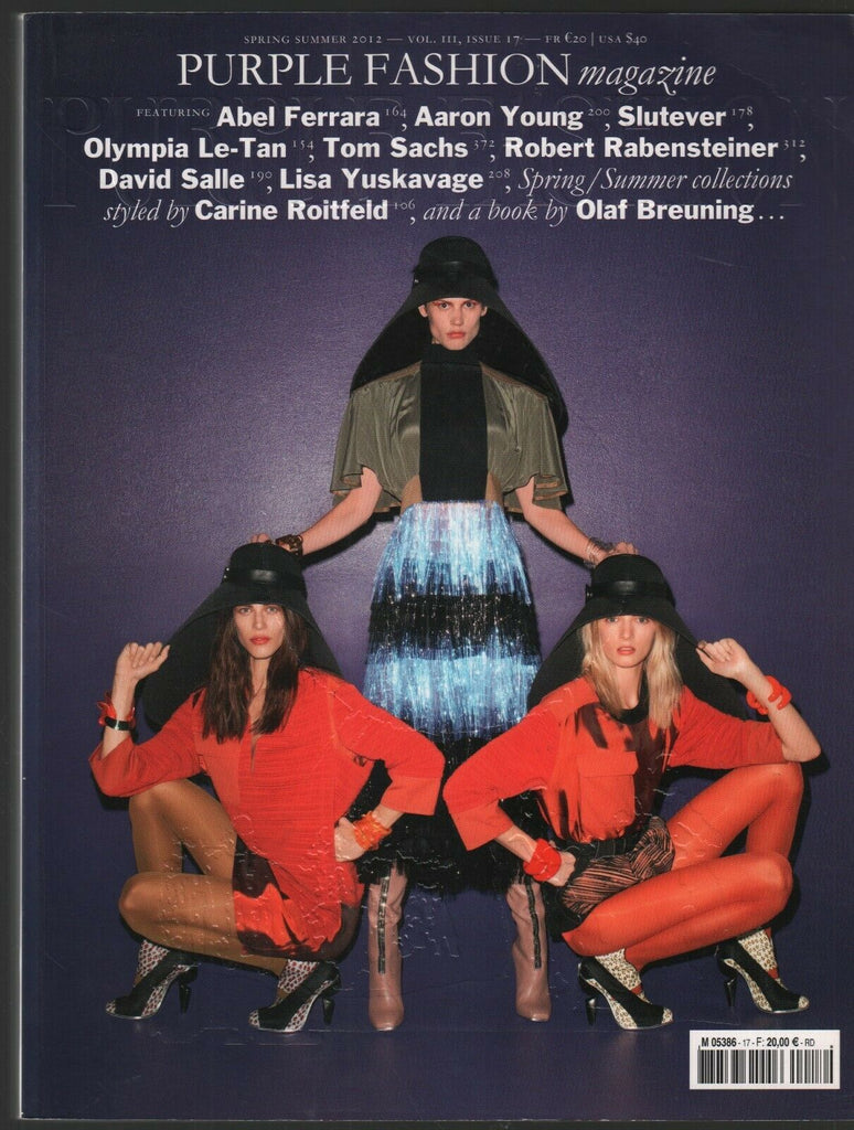 Purple Fashion Magazine Spring Summer 2012 Abel Ferrara Aaron Young 020821ame