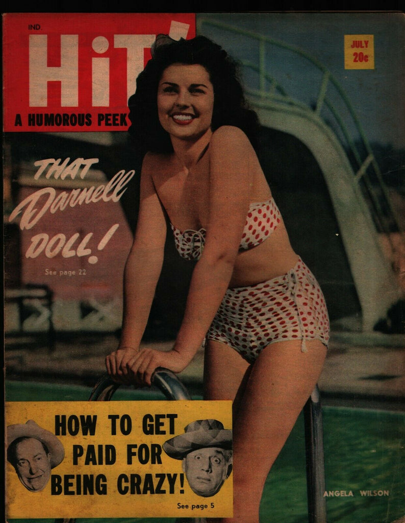 Hit! Vintage Magazine July 1947 Linda Sterling Anne Mace 022321ame2