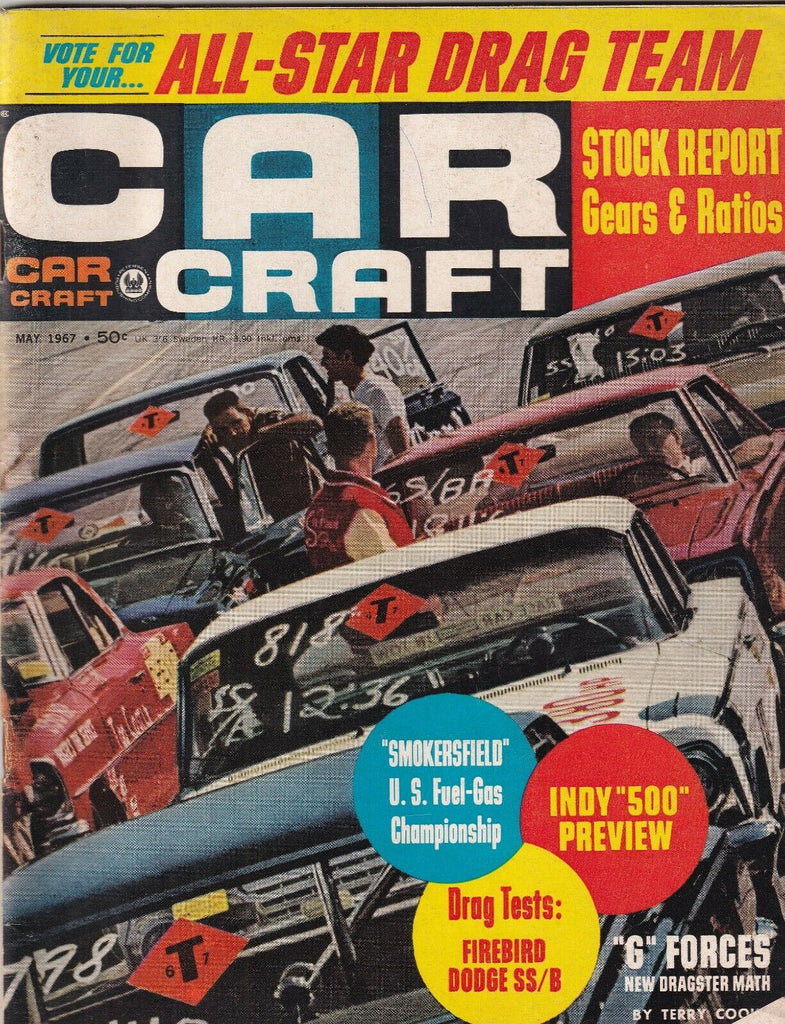Car Craft Mag All Star Drag Team May 1967 102119nonr