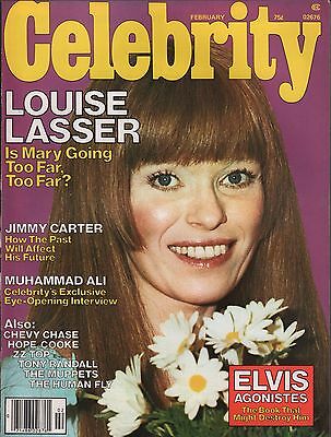 Celebrity Magazine February 1977 Louise Lasser, Muhammad Ali EX 112315DBE2