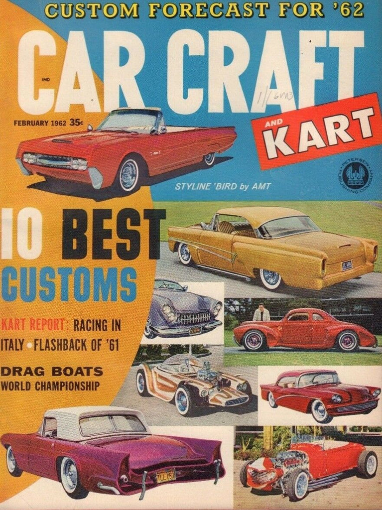 Car Craft and Kraft February 1962 Dune Kart Bob Hardee George Barris 122218DBE