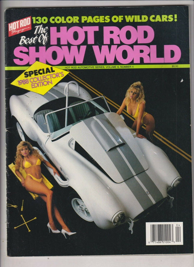 Hot Rod Mag The Best Of Show World 1988 Collector's Edition 020320nonr