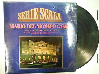 33 RPM Vinyl Mario Del Monaco Canta Serie Scala M24028 011915KME