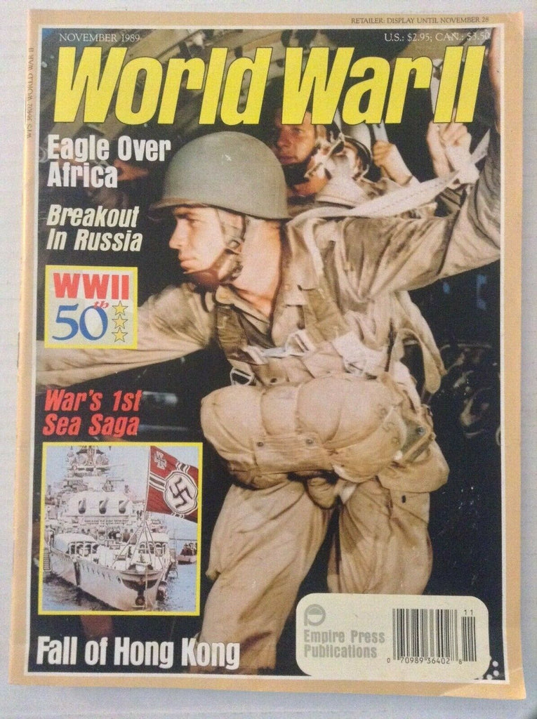 World War II Magazine Eagle Over Africa November 1989 040319nonrh