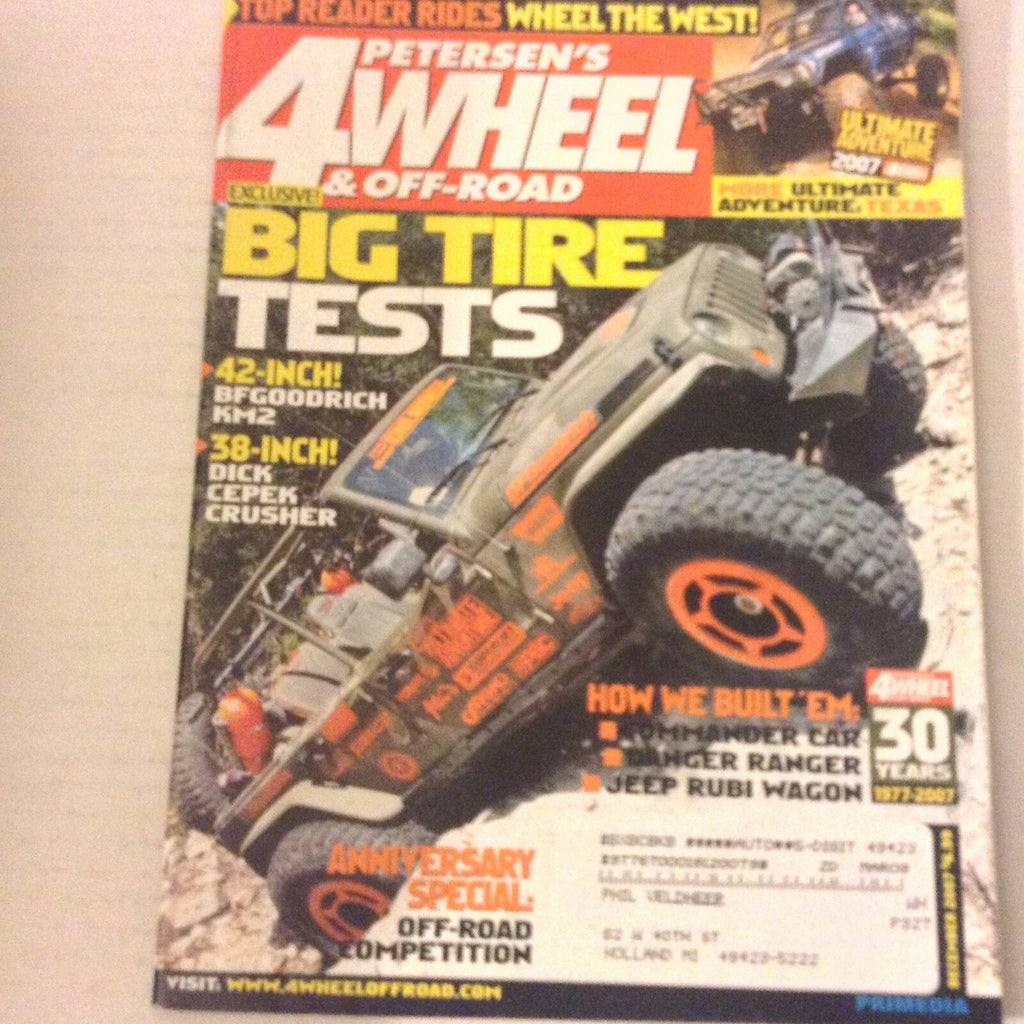 4 Wheel & Off Road Magazine Commander Car december 2007 060217nonrh