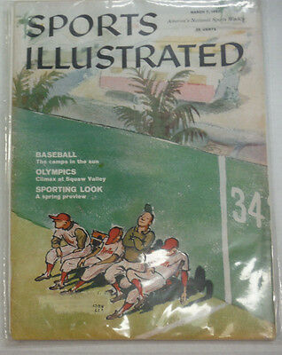Sports Illustrated Magazine Phillies Baseball Camp Olympics March 1960 051215R