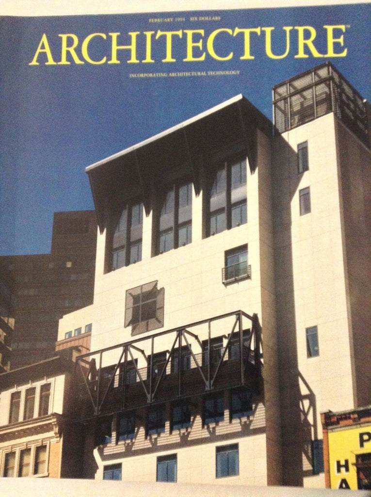 Architecture Magazine Context And Invention February 1994 081817nonrh