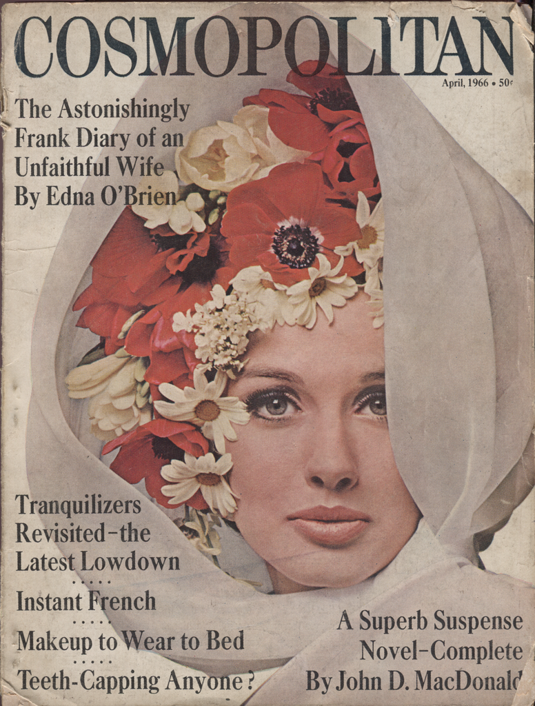 Cosmopolitan April 1966 Edna O'Brien John D MacDonald 041320DBE