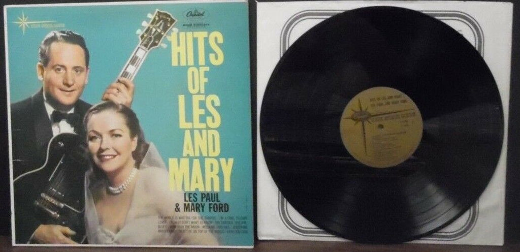 Hits of Les and Mary Less Paul & Mary Ford vinyl T-1476 010619LLE