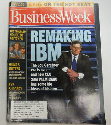 Businessweek Magazine Remaking IBM & Pritzker March 2003 071015R