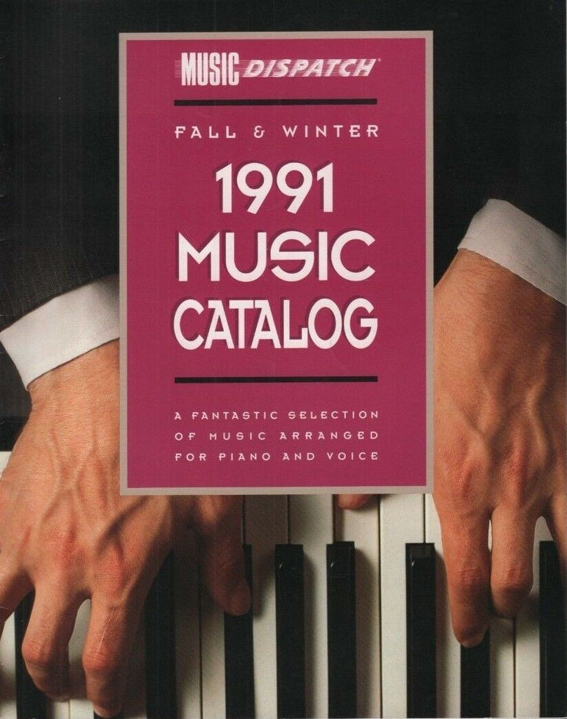 1991 Music Catalog Fall 7 Winter Music Dispatch 090418DBE4