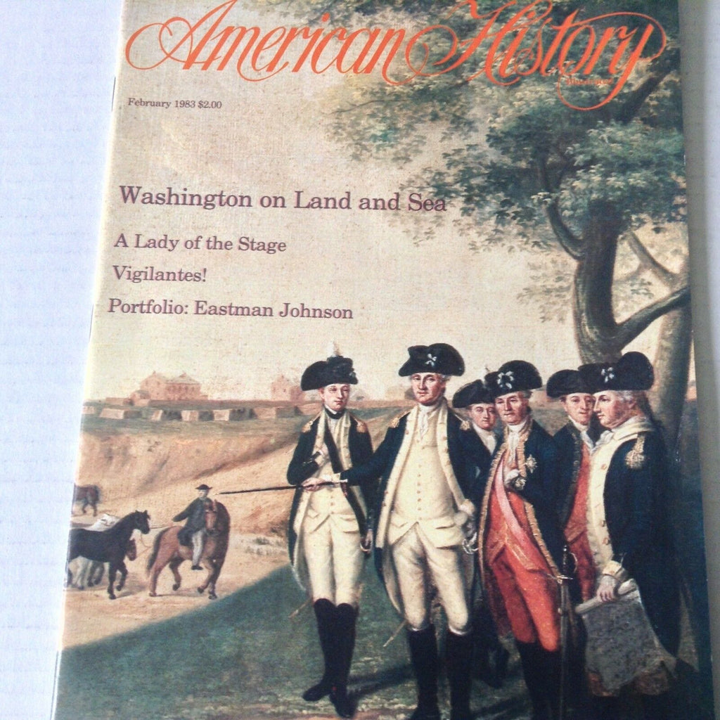 American History Magazine Washington On Land And Sea February 1983 071417nonrh