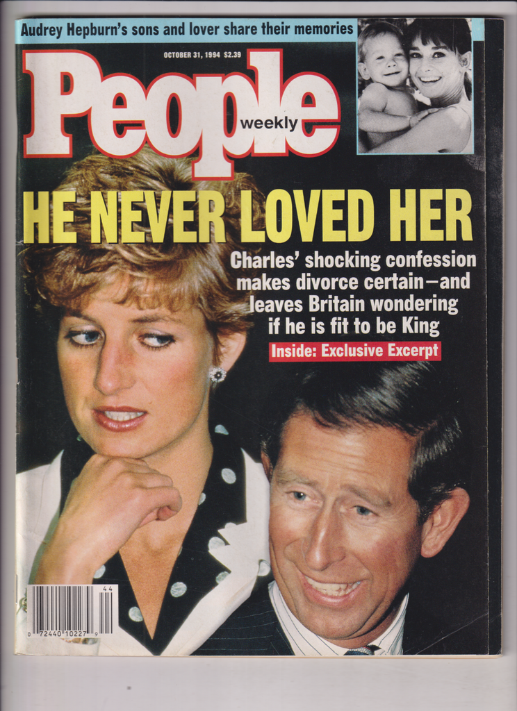 People Mag Princess Diana & Prince Charles October 31, 1994 122019nonr