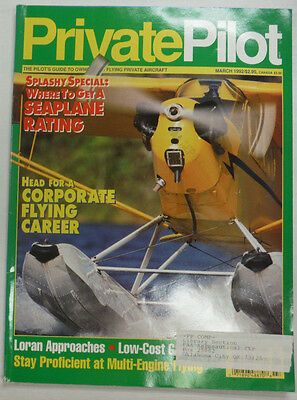 Private Pilot Magazine Where To Get A Seaplane Rating March 1992 FAL 060815R