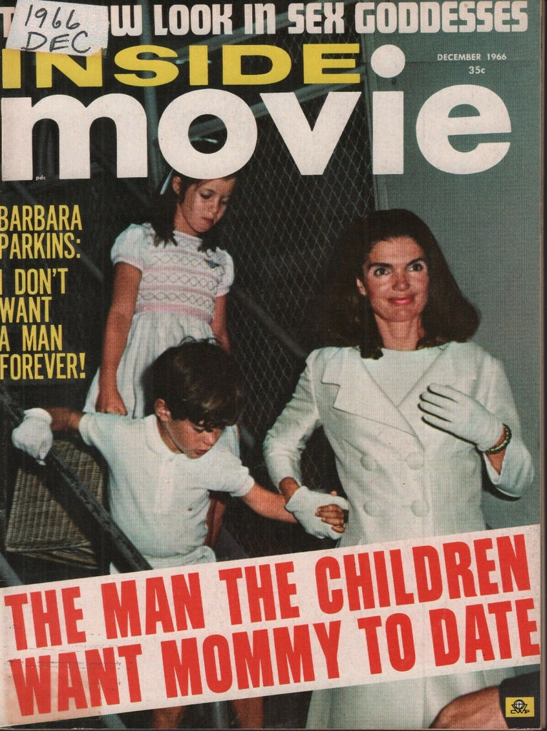 Inside Movie December 1966 Jackie Kennedy Barbara Parkins 062019AME2