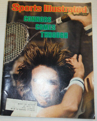 Sports Illustrated Magazine Jimmy Connors Comes Through September 1978 121914R
