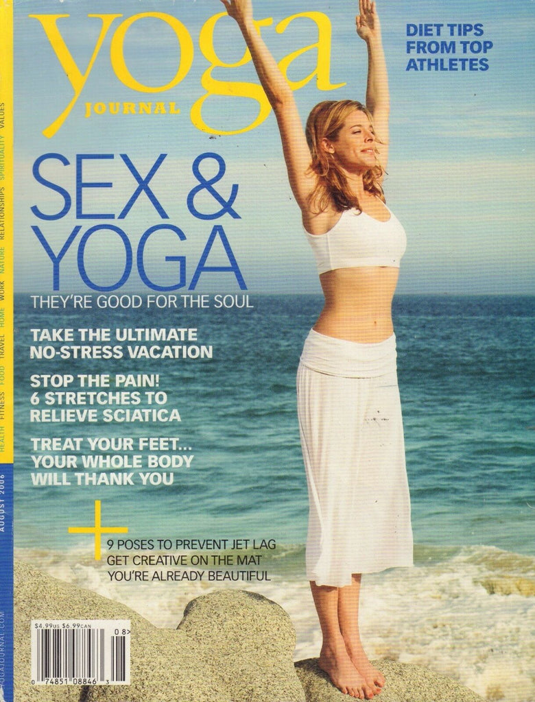Yoga Journal Magazine August 2006 No-Stress Vacation 090617nonjhe