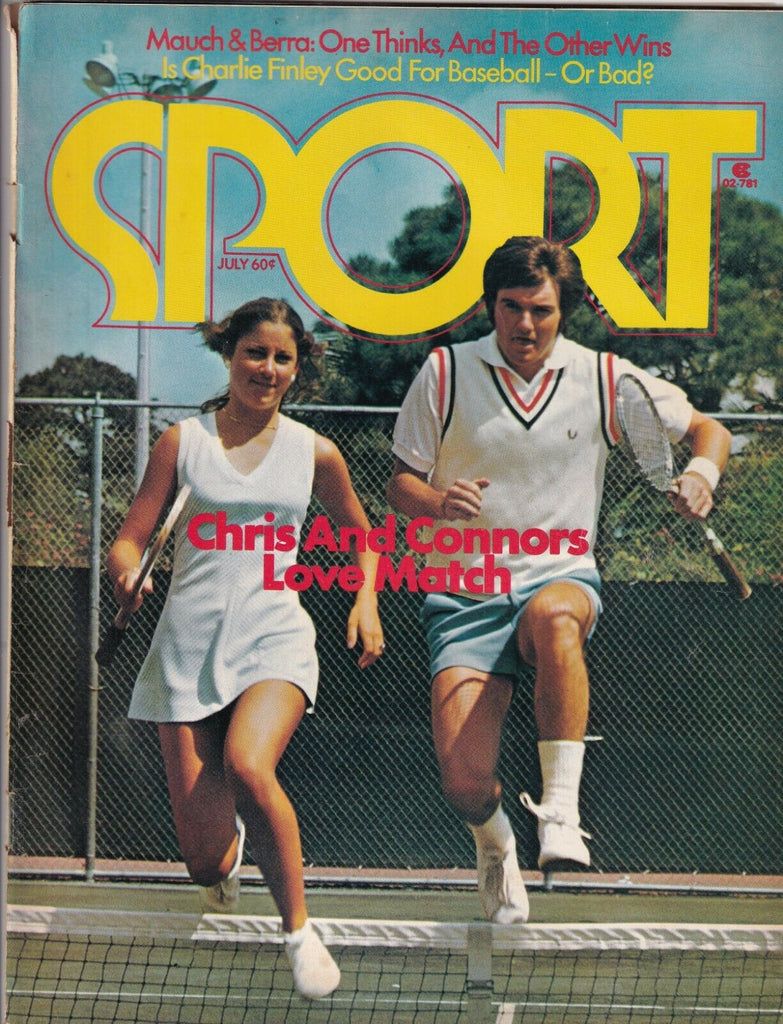 Sport Magazine Jimmy Connors & Chris Evert July 1974 071719nonr