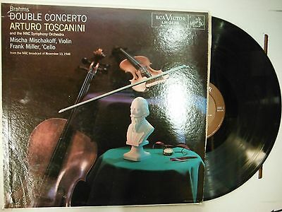 33 RPM Vinyl Brahms Double Concerto RCA Victor LM-2178 011915KME