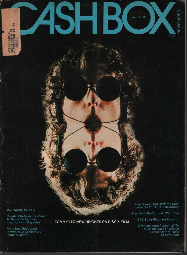 Cashbox March 8 1975 Issach Hayes Lon & Derrek Van Eaton 090220ame