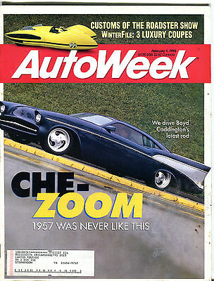 AutoWeek Magazine February 1 1993 Boyd Coddington Che-Zoom EX 011116jhe