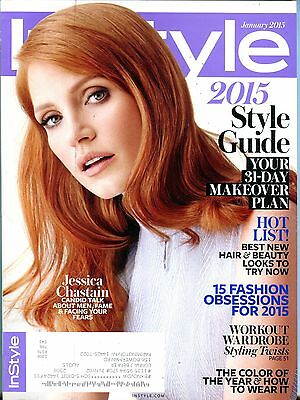 In Style Magazine January 2015 Jessica Chastain EX 090516jhe