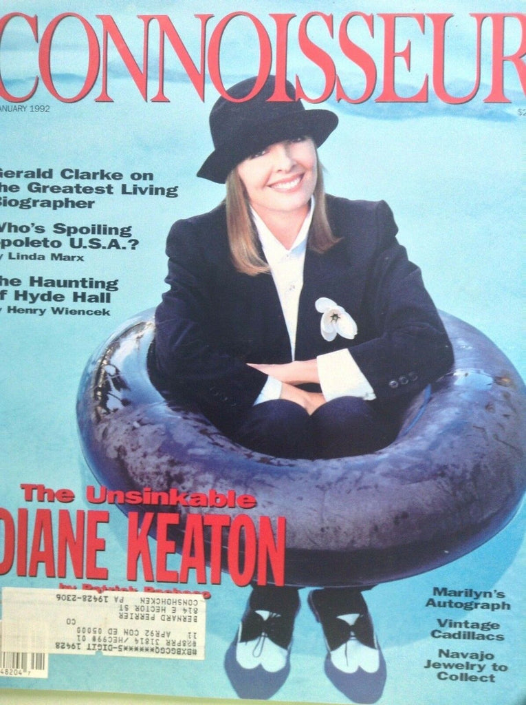 Connoisseur Magazine Diane Keaton Gerald Clarke January 1992 100717nonrh