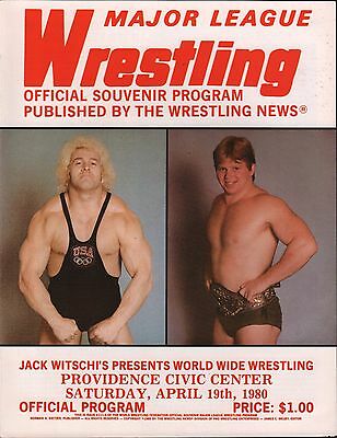 All Star Wrestling April 19 1980 Bob Backlund EX 122215DBE