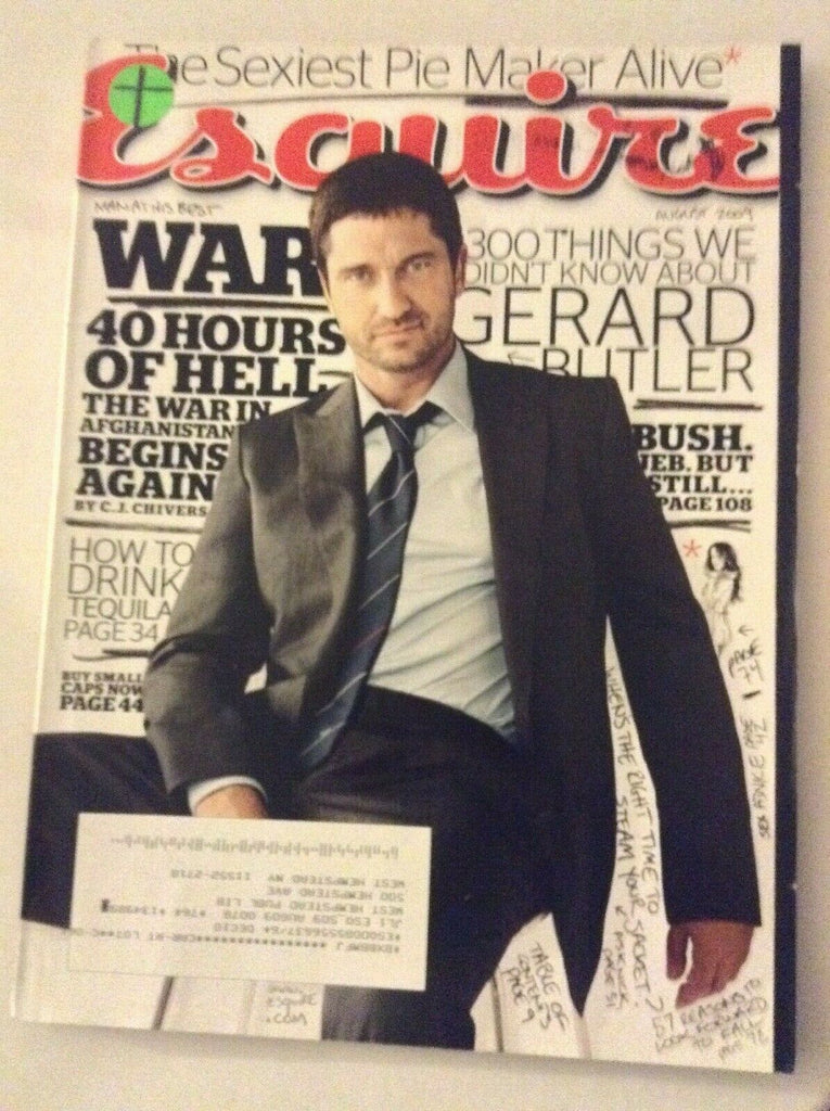 Esquire Magazine Gerard Butler How To Drink August 2009 060119nonrh