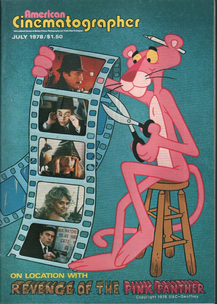 American Cinematographer July 1978 Revenge of the Pink Panther 010620AME2