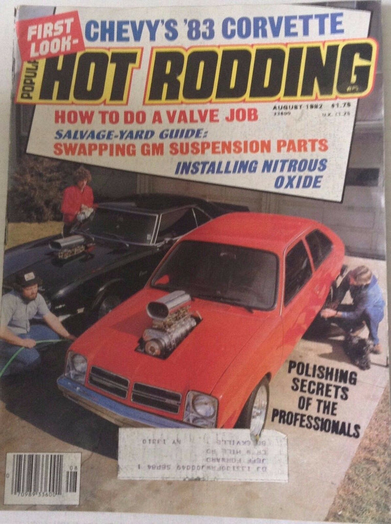 Popular Hot Rodding Magazine How To Valve Job August 1982 042617nonrh
