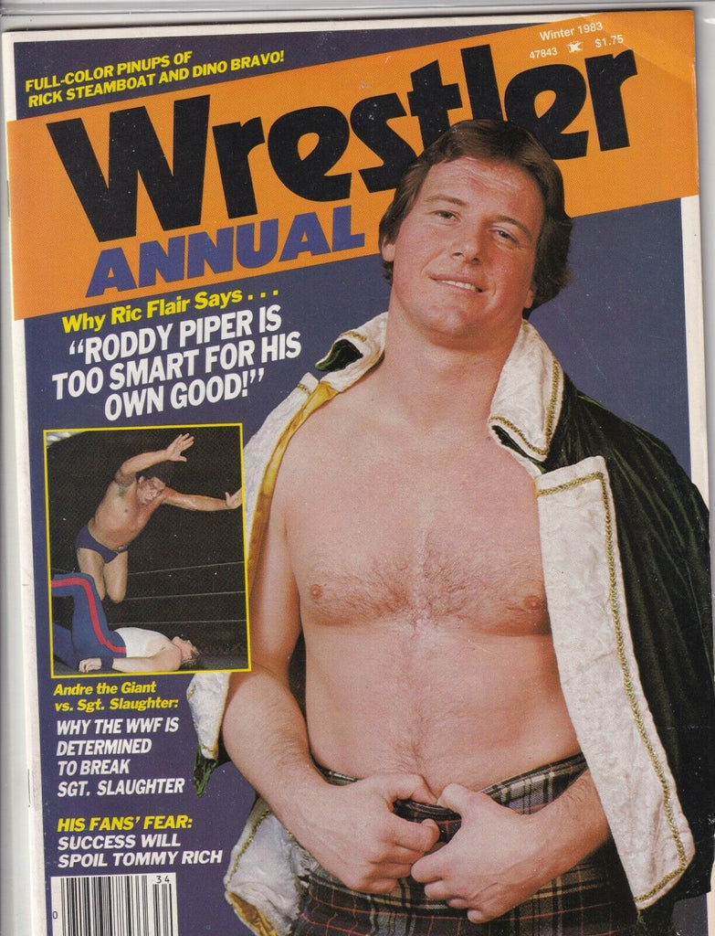 The Wrestler Annual Roddy Piper Andre The Giant Winter 1983 062419nonr
