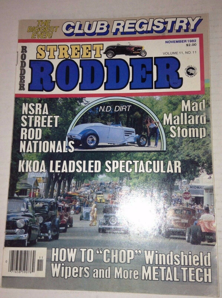 Street Rodder Magazine NSRA Street Rod Nationals November 1982 042017nonrh