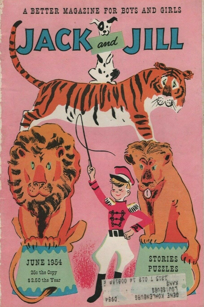 Jack and Jill Magazine June 1954 020820LLE