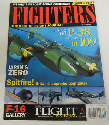 Fighters Magazine Japan's Zero & P-38 And The Bf1 109 Summer 2001 071714R