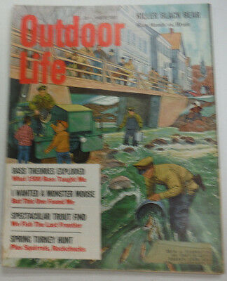 Outdoor Life Magazine Bass Theoies Exploded March 1962 062415R2