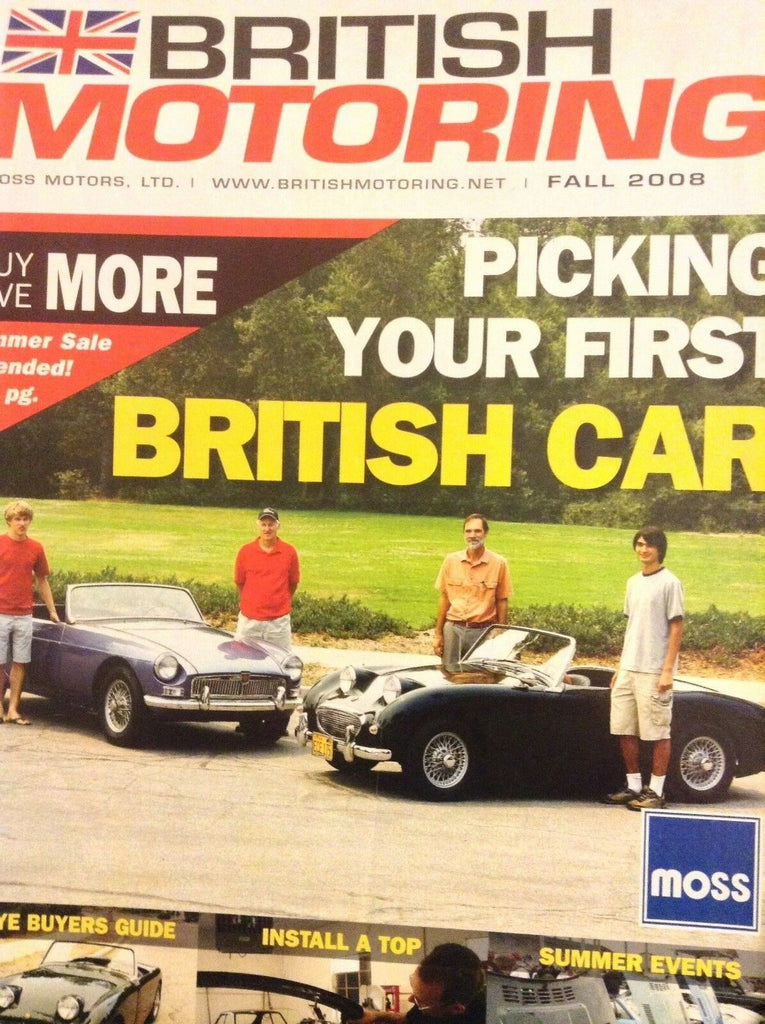 British Motoring Magazine Picking Your First Car Fall 2008 020518nonrh
