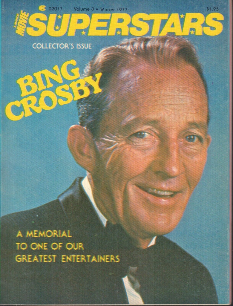 A Manor Movie Superstars Volume 3 1977 Bing Crosby Memorial 082918AME