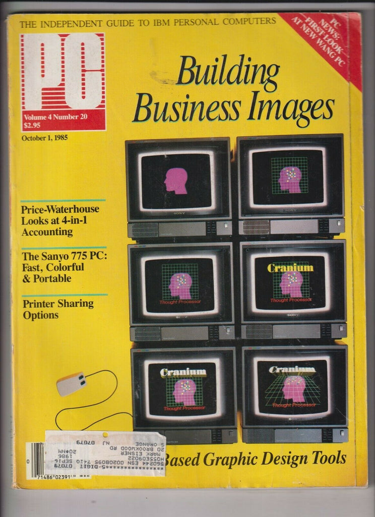 PC Mag Building Business Images The Sanyo 775 PC October 1, 1985 120719nonr2