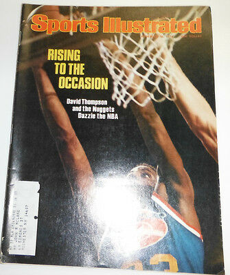 Sports Illustrated Magazine David Thompson And The Nuggets November 1976 082114R