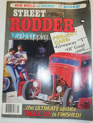Street Rodder Magazine Project Cars Kool-32 Finished March 1986 W/PM 010615R